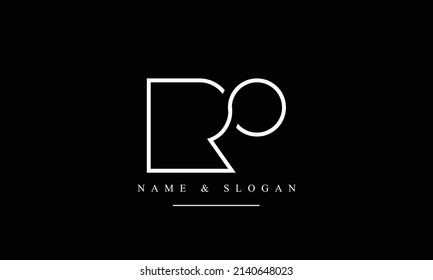 RO, OR, R, O abstract letters logo monogram
