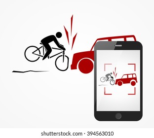 Road Accident Shooting By Smartphone