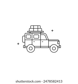 Road Adventures, Road Trip Essentials, Car Travel, Scenic Routes, Vacation Travel, Travel Vector Illustration Icon Design