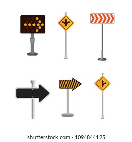 Road Arrows vector collection
