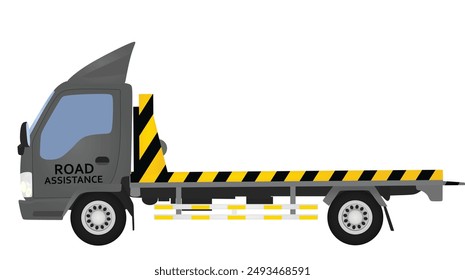 Road assistance truck. vector illustration