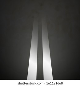 Road background double lines asphalt vector