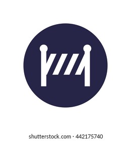 road barrier icon