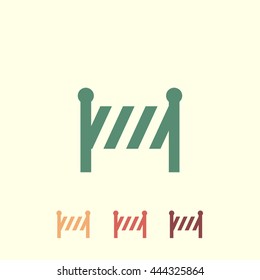 road barrier icon