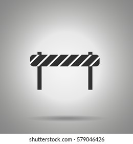 road barrier icon 