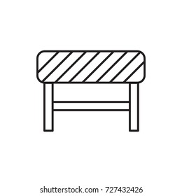 road barrier icon