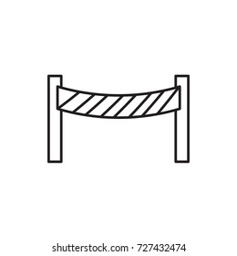 road barrier icon