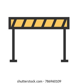 Road Barrier Icon