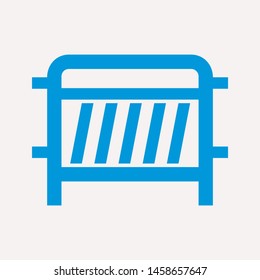road barrier icon. Element of firefighter shop for advertising signs, mobile concept and web apps. Icon for website design and development, app development. Premium icon