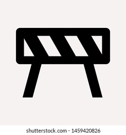 road barrier icon. Element of firefighter shop for advertising signs, mobile concept and web apps. Icon for website design and development, app development. Premium icon
