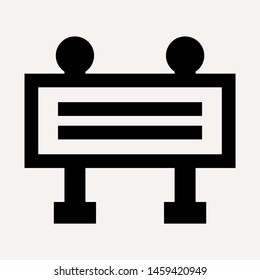 road barrier icon. Element of firefighter shop for advertising signs, mobile concept and web apps. Icon for website design and development, app development. Premium icon
