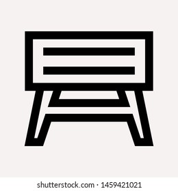 road barrier icon. Element of firefighter shop for advertising signs, mobile concept and web apps. Icon for website design and development, app development. Premium icon
