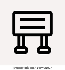 road barrier icon. Element of firefighter shop for advertising signs, mobile concept and web apps. Icon for website design and development, app development. Premium icon
