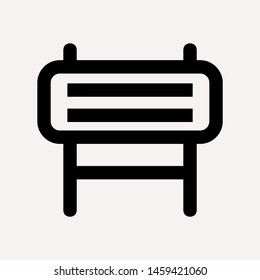 road barrier icon. Element of firefighter shop for advertising signs, mobile concept and web apps. Icon for website design and development, app development. Premium icon
