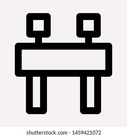 road barrier icon. Element of firefighter shop for advertising signs, mobile concept and web apps. Icon for website design and development, app development. Premium icon
