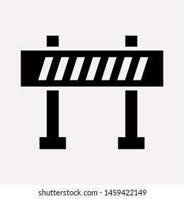 road barrier icon. Element of firefighter shop for advertising signs, mobile concept and web apps. Icon for website design and development, app development. Premium icon
