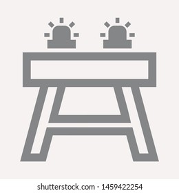 road barrier icon. Element of firefighter shop for advertising signs, mobile concept and web apps. Icon for website design and development, app development. Premium icon
