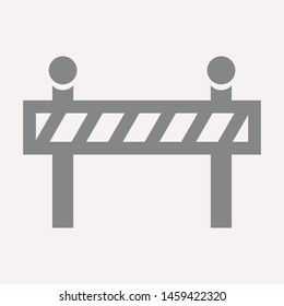 road barrier icon. Element of firefighter shop for advertising signs, mobile concept and web apps. Icon for website design and development, app development. Premium icon
