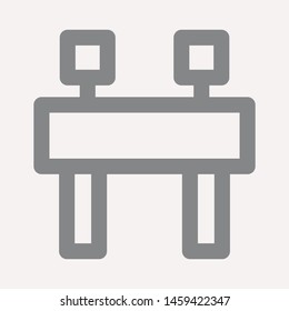 road barrier icon. Element of firefighter shop for advertising signs, mobile concept and web apps. Icon for website design and development, app development. Premium icon
