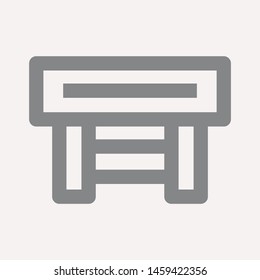 road barrier icon. Element of firefighter shop for advertising signs, mobile concept and web apps. Icon for website design and development, app development. Premium icon
