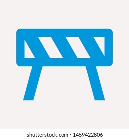 road barrier icon. Element of firefighter shop for advertising signs, mobile concept and web apps. Icon for website design and development, app development. Premium icon
