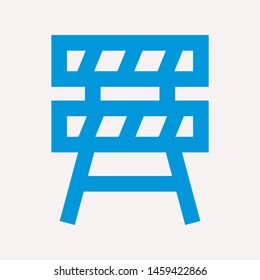 road barrier icon. Element of firefighter shop for advertising signs, mobile concept and web apps. Icon for website design and development, app development. Premium icon
