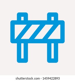 road barrier icon. Element of firefighter shop for advertising signs, mobile concept and web apps. Icon for website design and development, app development. Premium icon
