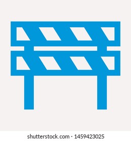 road barrier icon. Element of firefighter shop for advertising signs, mobile concept and web apps. Icon for website design and development, app development. Premium icon

