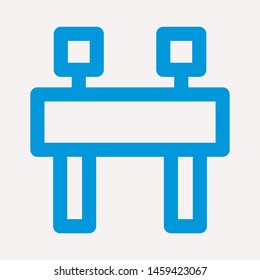 road barrier icon. Element of firefighter shop for advertising signs, mobile concept and web apps. Icon for website design and development, app development. Premium icon

