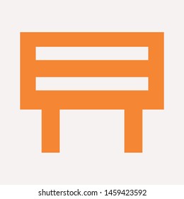 road barrier icon. Element of firefighter shop for advertising signs, mobile concept and web apps. Icon for website design and development, app development. Premium icon
