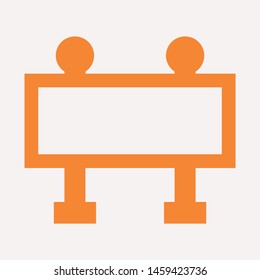 road barrier icon. Element of firefighter shop for advertising signs, mobile concept and web apps. Icon for website design and development, app development. Premium icon
