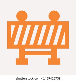 road barrier icon. Element of firefighter shop for advertising signs, mobile concept and web apps. Icon for website design and development, app development. Premium icon

