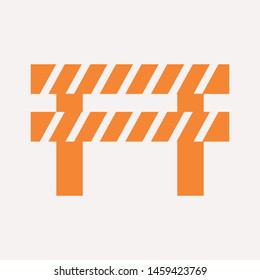 road barrier icon. Element of firefighter shop for advertising signs, mobile concept and web apps. Icon for website design and development, app development. Premium icon
