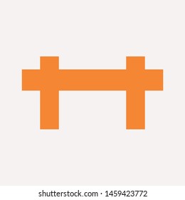 road barrier icon. Element of firefighter shop for advertising signs, mobile concept and web apps. Icon for website design and development, app development. Premium icon
