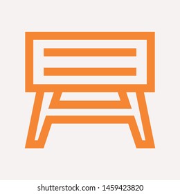 road barrier icon. Element of firefighter shop for advertising signs, mobile concept and web apps. Icon for website design and development, app development. Premium icon
