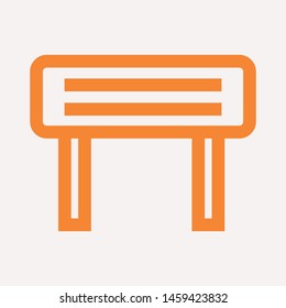 road barrier icon. Element of firefighter shop for advertising signs, mobile concept and web apps. Icon for website design and development, app development. Premium icon
