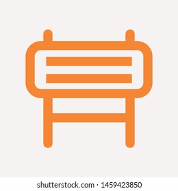 road barrier icon. Element of firefighter shop for advertising signs, mobile concept and web apps. Icon for website design and development, app development. Premium icon
