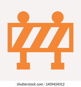 road barrier icon. Element of firefighter shop for advertising signs, mobile concept and web apps. Icon for website design and development, app development. Premium icon
