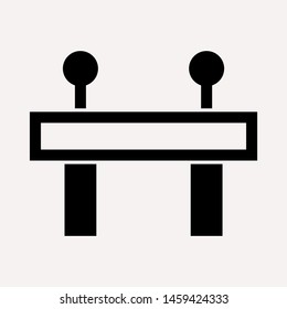 road barrier icon. Element of firefighter shop for advertising signs, mobile concept and web apps. Icon for website design and development, app development. Premium icon
