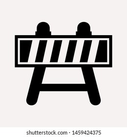 road barrier icon. Element of firefighter shop for advertising signs, mobile concept and web apps. Icon for website design and development, app development. Premium icon
