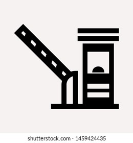 road barrier icon. Element of firefighter shop for advertising signs, mobile concept and web apps. Icon for website design and development, app development. Premium icon
