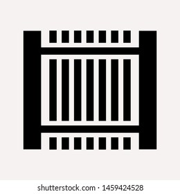road barrier icon. Element of firefighter shop for advertising signs, mobile concept and web apps. Icon for website design and development, app development. Premium icon
