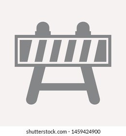 road barrier icon. Element of firefighter shop for advertising signs, mobile concept and web apps. Icon for website design and development, app development. Premium icon
