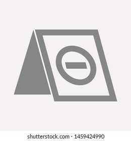 road barrier icon. Element of firefighter shop for advertising signs, mobile concept and web apps. Icon for website design and development, app development. Premium icon
