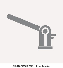 road barrier icon. Element of firefighter shop for advertising signs, mobile concept and web apps. Icon for website design and development, app development. Premium icon
