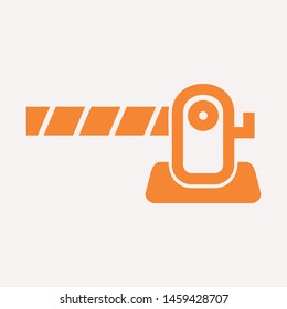 road barrier icon. Element of firefighter shop for advertising signs, mobile concept and web apps. Icon for website design and development, app development. Premium icon
