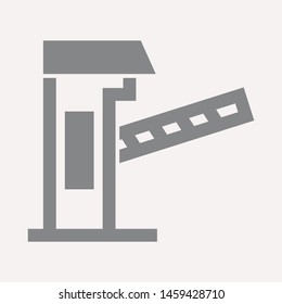 road barrier icon. Element of firefighter shop for advertising signs, mobile concept and web apps. Icon for website design and development, app development. Premium icon
