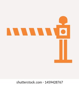 road barrier icon. Element of firefighter shop for advertising signs, mobile concept and web apps. Icon for website design and development, app development. Premium icon
