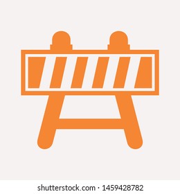 road barrier icon. Element of firefighter shop for advertising signs, mobile concept and web apps. Icon for website design and development, app development. Premium icon
