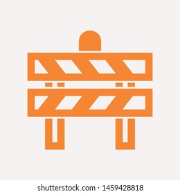 road barrier icon. Element of firefighter shop for advertising signs, mobile concept and web apps. Icon for website design and development, app development. Premium icon
